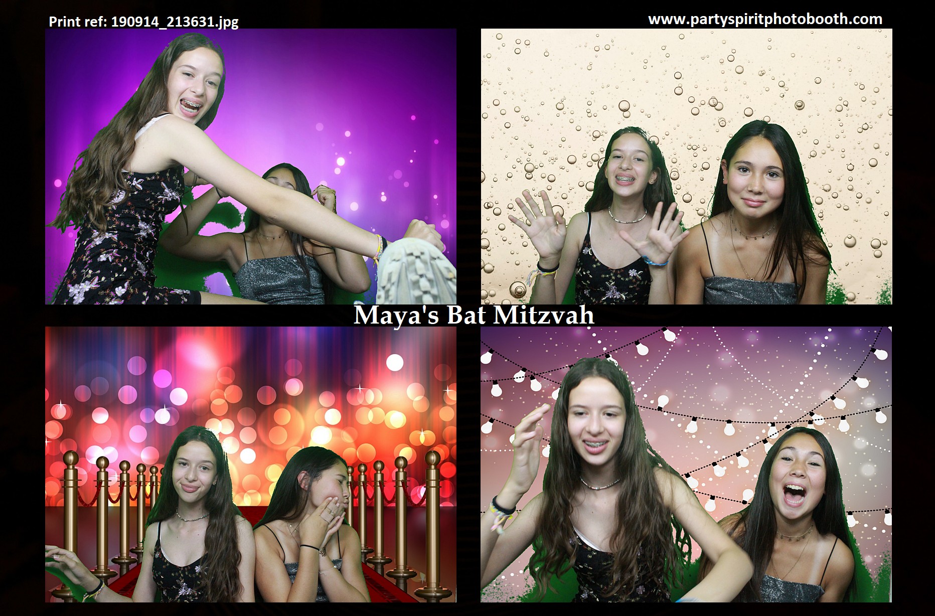 Maya's Bat Mitzvah | View more photos from the event at gallery.partyspiritphotobooth.com/u/PartySpiritPhotoBooth/Mayas-Bat-Mitzvah